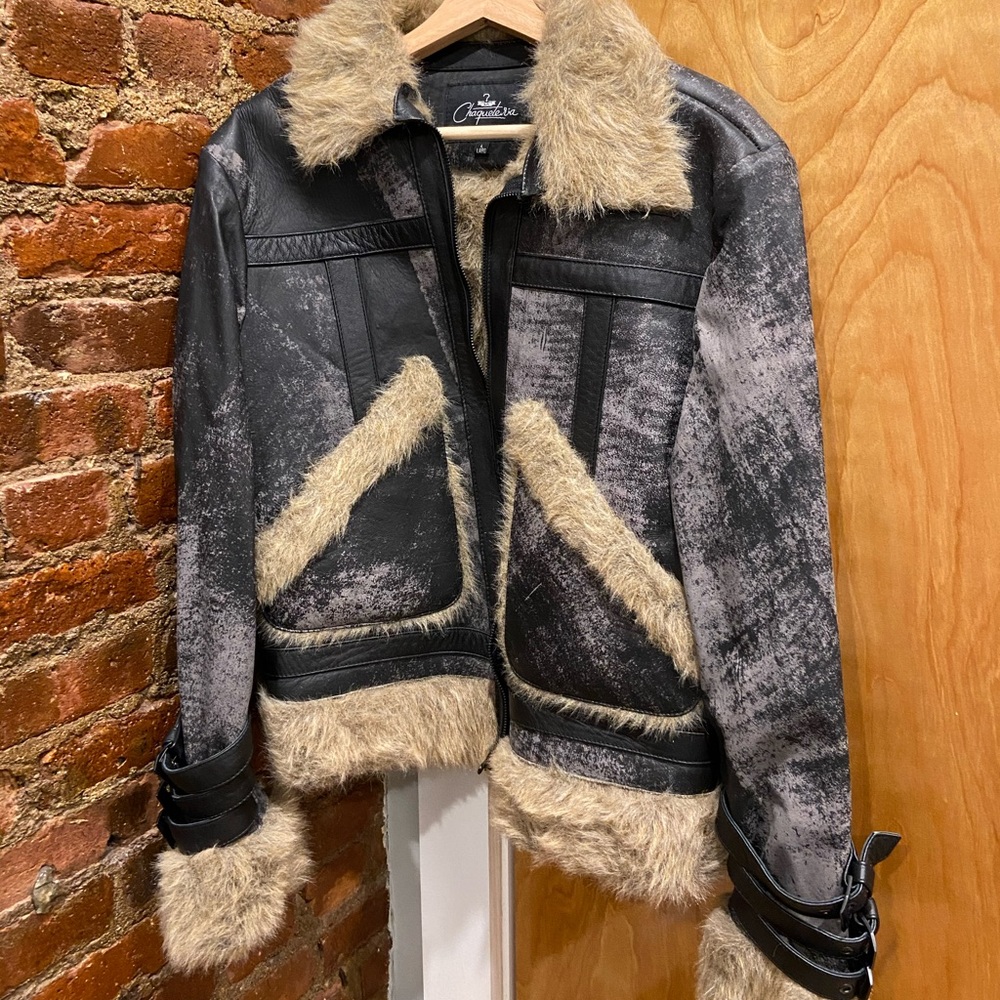 Beautiful leather jacket for fall/winter